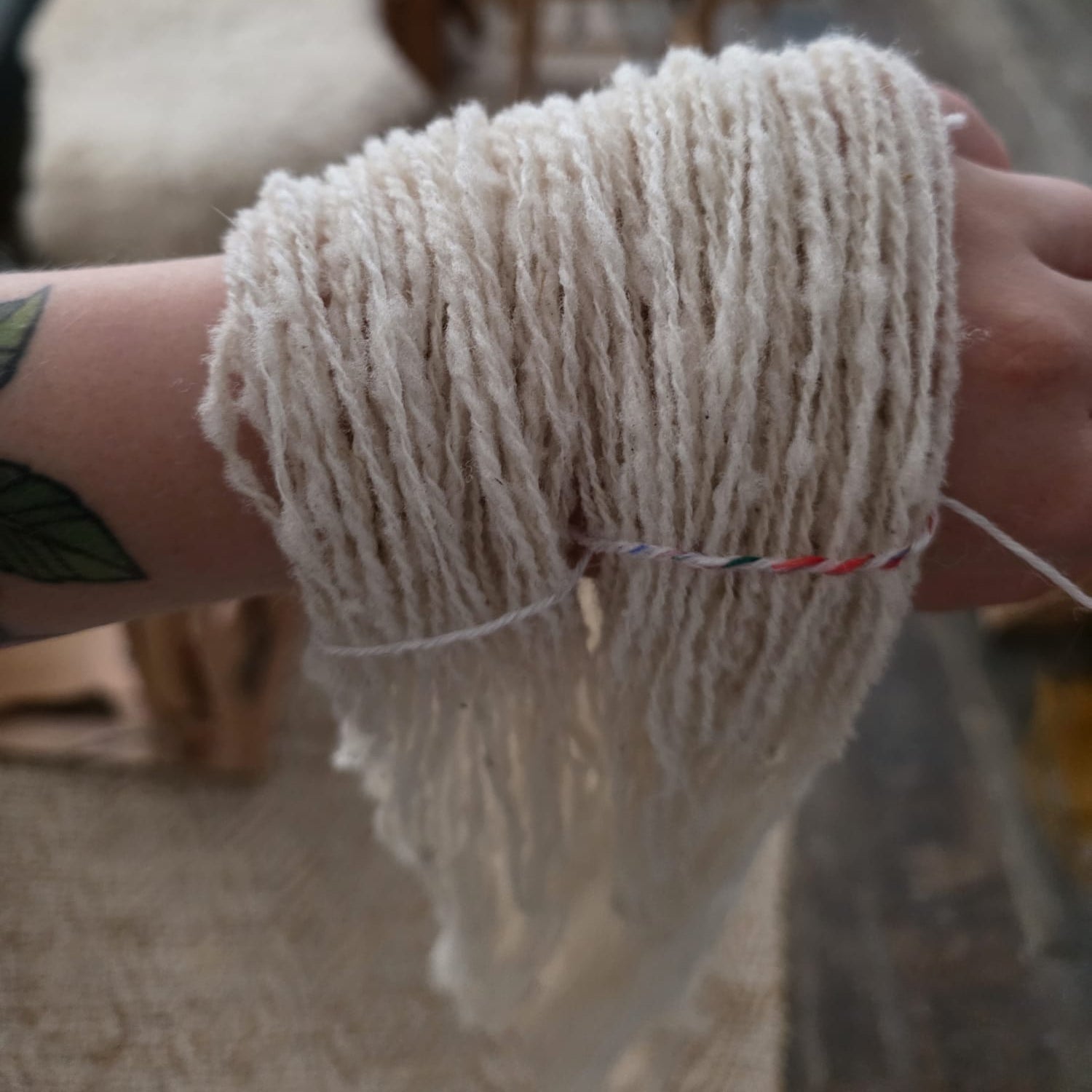Friese Southdown Babydoll Ruwe Wol