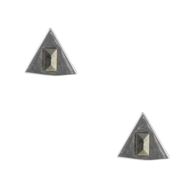Barse Flag Day Silver Earring