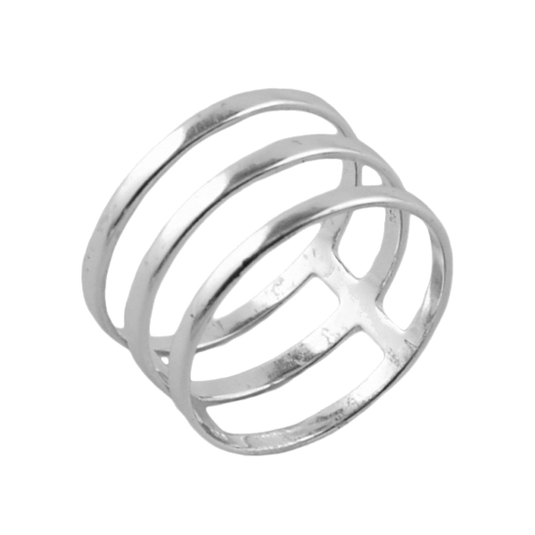 Barse Don't Fence Me In Ring-Sterling Silver